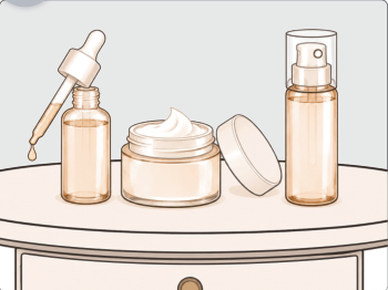 Finish with your skincare.